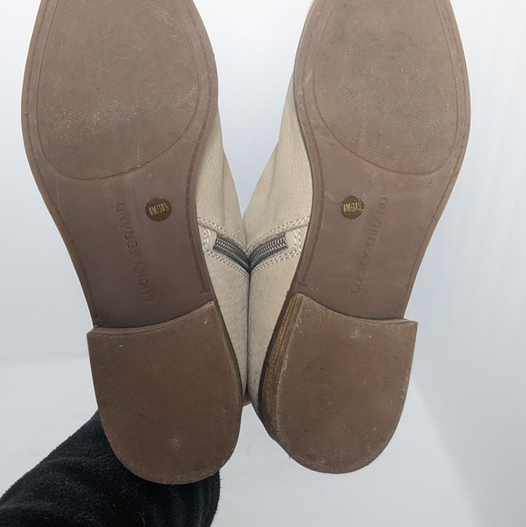 Lucky brand leather perrma ankle boots - Picture 15 of 16